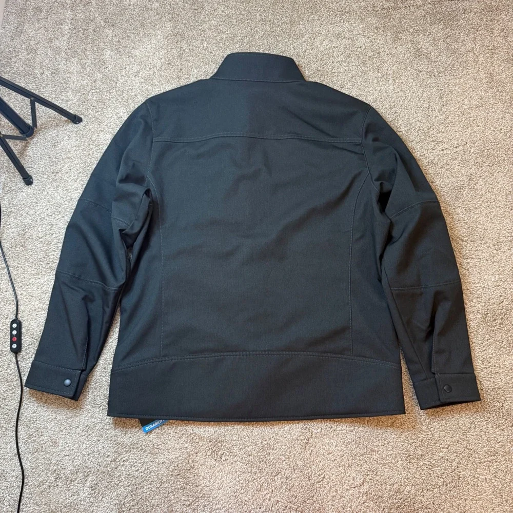 Kuhl Impakt Jacket Mens XL Gotham Black Softshell Water Resistant 1197-1